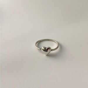 Sterling Silver Heart Ring